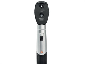 HEINE MINI 3000 LED beint OTO + OPHTHALMO SET - svartur -D-872.11.021 - 31698