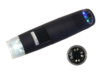 MIC Wi-Fi & USB PÓLARIZERT+UV+HVÍT LED DERMATOSCOPE með hugbúnaði - 32177
