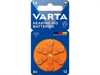 VARTA HEARING AID BATTERIES - 13 - 32217