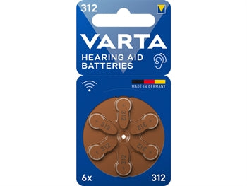 VARTA heyrnartækja rafhlöður - 312 - 2218