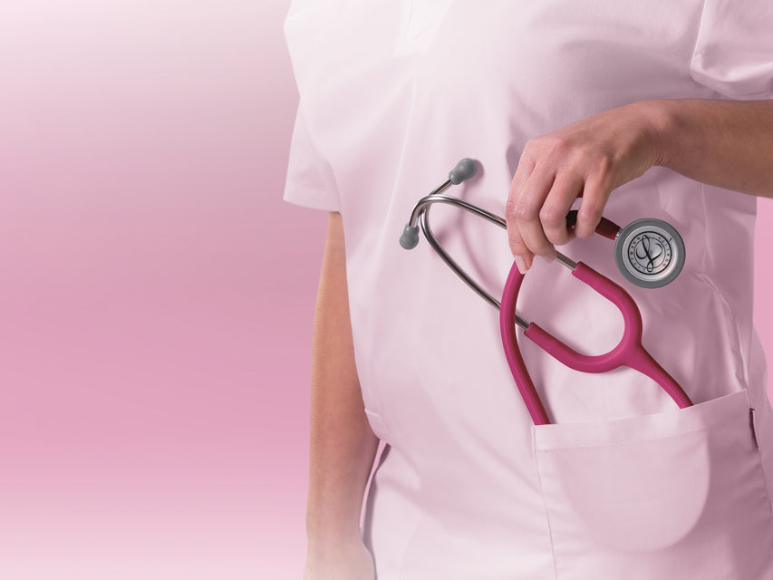 Littmann Classic III hlustunarpípa – 5648C – hindberjarauð, stáláferð