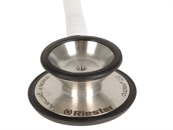 RIESTER DUPLEX 2.0 S/S STETHOSCOPE - adult - white - 32334