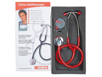 LINUX STETHOSCOPE - Y rauður - 32529