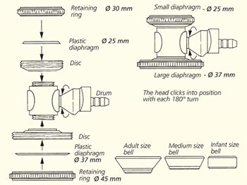 JOTARAP DUAL HEAD HLUSTUNARPÍPA - Y ljósblár - 32585