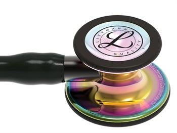LITTMANN CARDIOLOGY IV - 6240 - svartur - regnbogaflötur - 32617