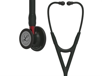 LITTMANN CARDIOLOGY IV - 6200 - svartur - svartur flötur - rauður stilkur - 32639
