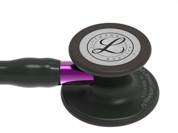LITTMANN CARDIOLOGY IV - 6203 - svartur - svartur flötur - fjólublár stilkur - 32641
