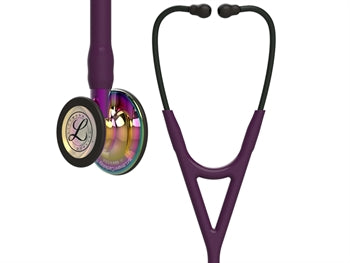 LITTMANN KARDÍÓLÓGÍA IV - 6239 - plómur - háglansandi regnbogafyrirkomulag - fjólublár stilkur - 32674
