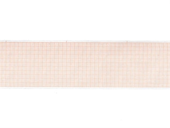 ECG hitapappír 60x30 mm x m rúlla - appelsínugul rúð - 32957