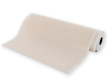ECG hitapappír 210x30 mm x m rúlla - appelsínugul rúð - 32960
