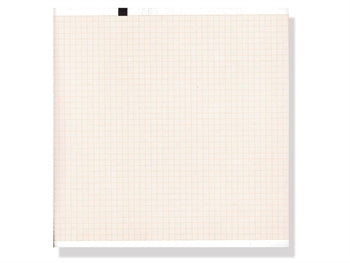 ECG hitapappír 210x280 mm x200s pakki - appelsínugul rúð - 32961
