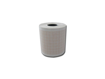 ECG hitapappír 50x25 mm x m rúlla - appelsínugul net - 32963