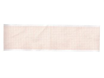 ECG hitapappír 80x25 mm x m rúlla - appelsínugul rúð - 32964