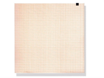 ECG hitapappír 210x295 mm x150s pakki - appelsínugul rúð - 32966
