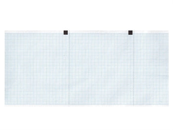 ECG hitapappír 120x18 mm x m rúlla - blátt net - 32974
