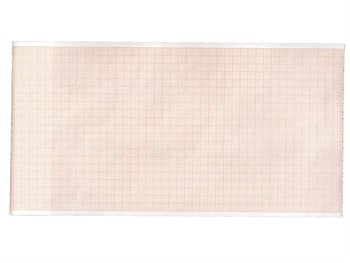 ECG hitapappír 112x27 mm x m rúlla - appelsínugul net - 33002