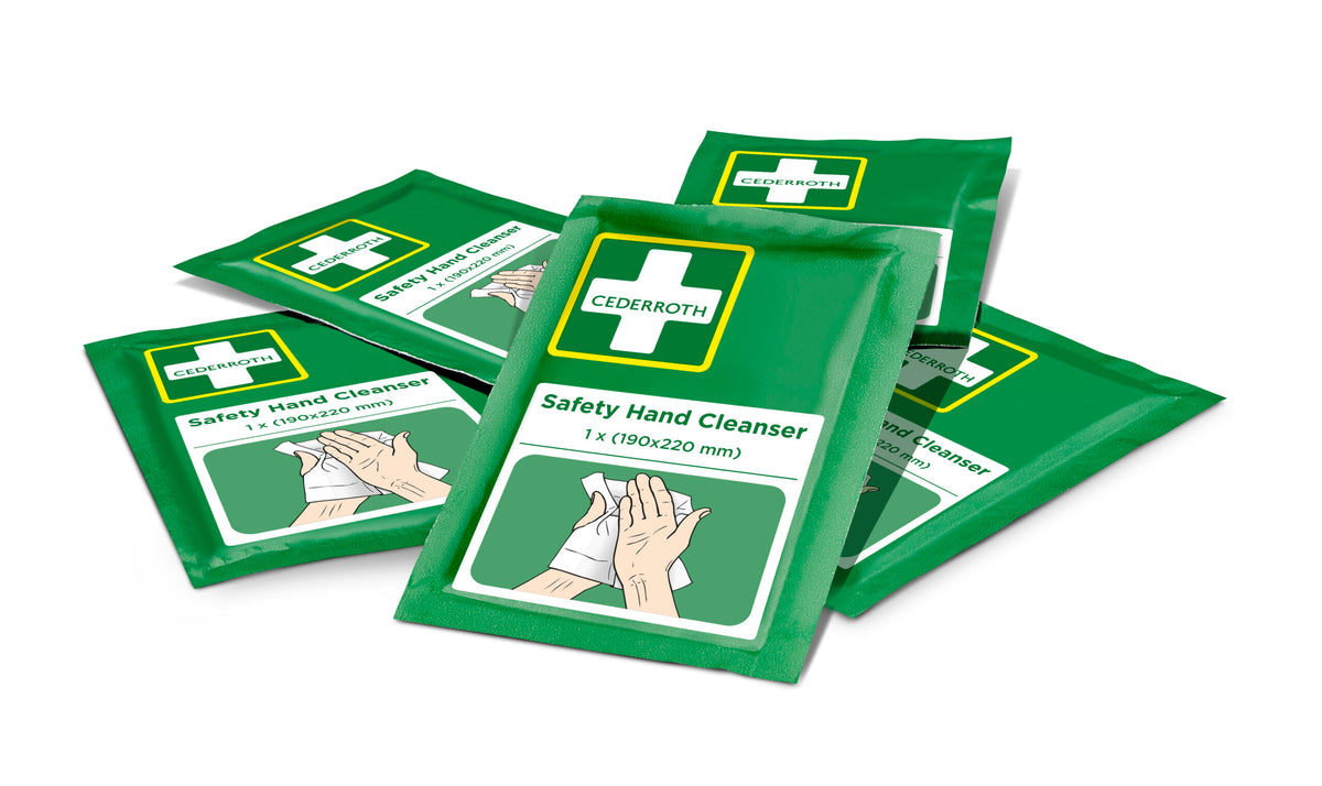 Cederroth Safety Hand Cleanser – handhreinsiklútar, 600 stk