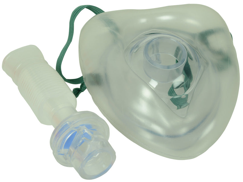Endurlífgunargríma (CPR pocket mask) í boxi