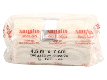 Teygjanleg sárabindi 7 cm x 4.5 m - kassi með 20 - 34721