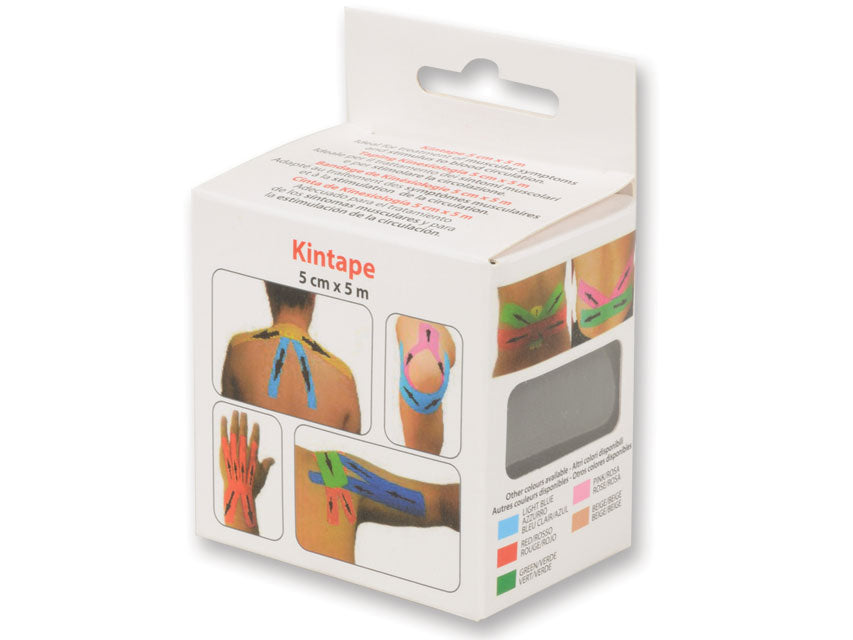 Kinesiology teip 5 m x 5 cm – svart