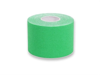 Kinesiologíuband 5 m x 5 cm - grænt