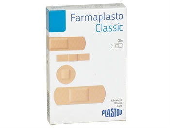 ADHESIVE PLASTERS 4 blandaðar stærðir - 100 kassi með 20 - 34814