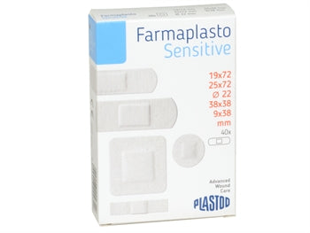 SENSITIVE ADHESIVE PLASTERS 5 blandaðar stærðir 80 kassi með 40 - 34817