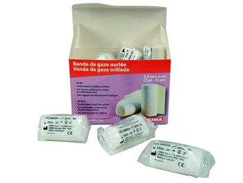 Gauze bandage 3.5 m x 5 cm - 34840