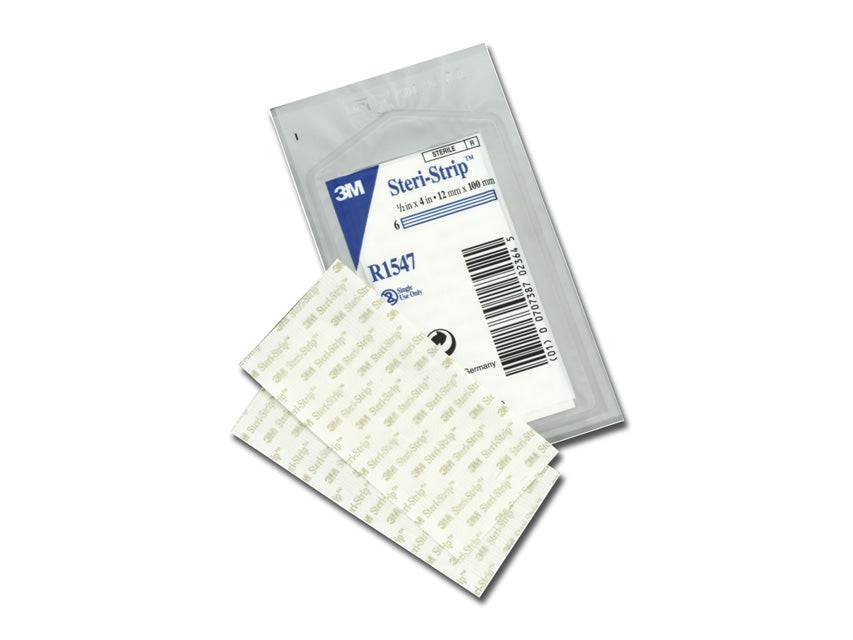 3M Steri-Strip styrktir sárastrimlar 100 x 12 mm – 50 pokar
