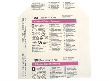 MEDIPORE 3M + PAD 5x7 cm - 34936