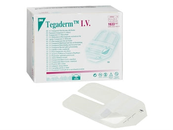 TEGADERM 3M I.V. FIXING STRIPS 7x8.5 cm - 34945