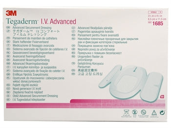 TEGADERM 3M I.V. ADVANCED 8.5x11.5 cm for central lines - 34948
