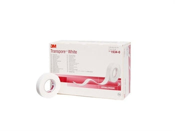 TRANSPORE 3M WHITE TAPE 13 mm x 9.14 m - 34950