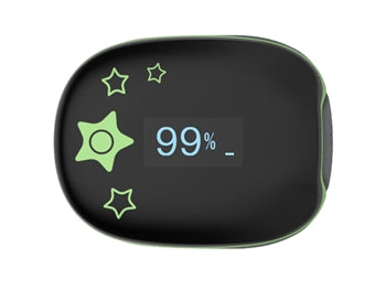 O2RING STÖÐUGUR MÆLIR OXIMETER - barn - 35066