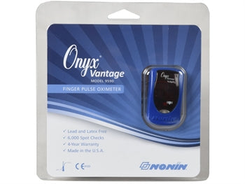 NONIN ONYX VANTAGE PULSE OXIMETER - 9590 - blár - 35084