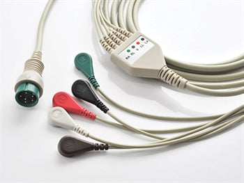 ECG CABLE 5 leads for monitor K12, K15 - spare 35306-7, 35309-10 - 35320