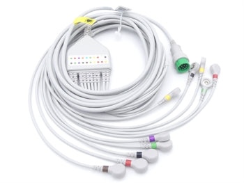 ECG CABLE 10 leads for monitor K12 - spare for 35308, 35332 - 35322