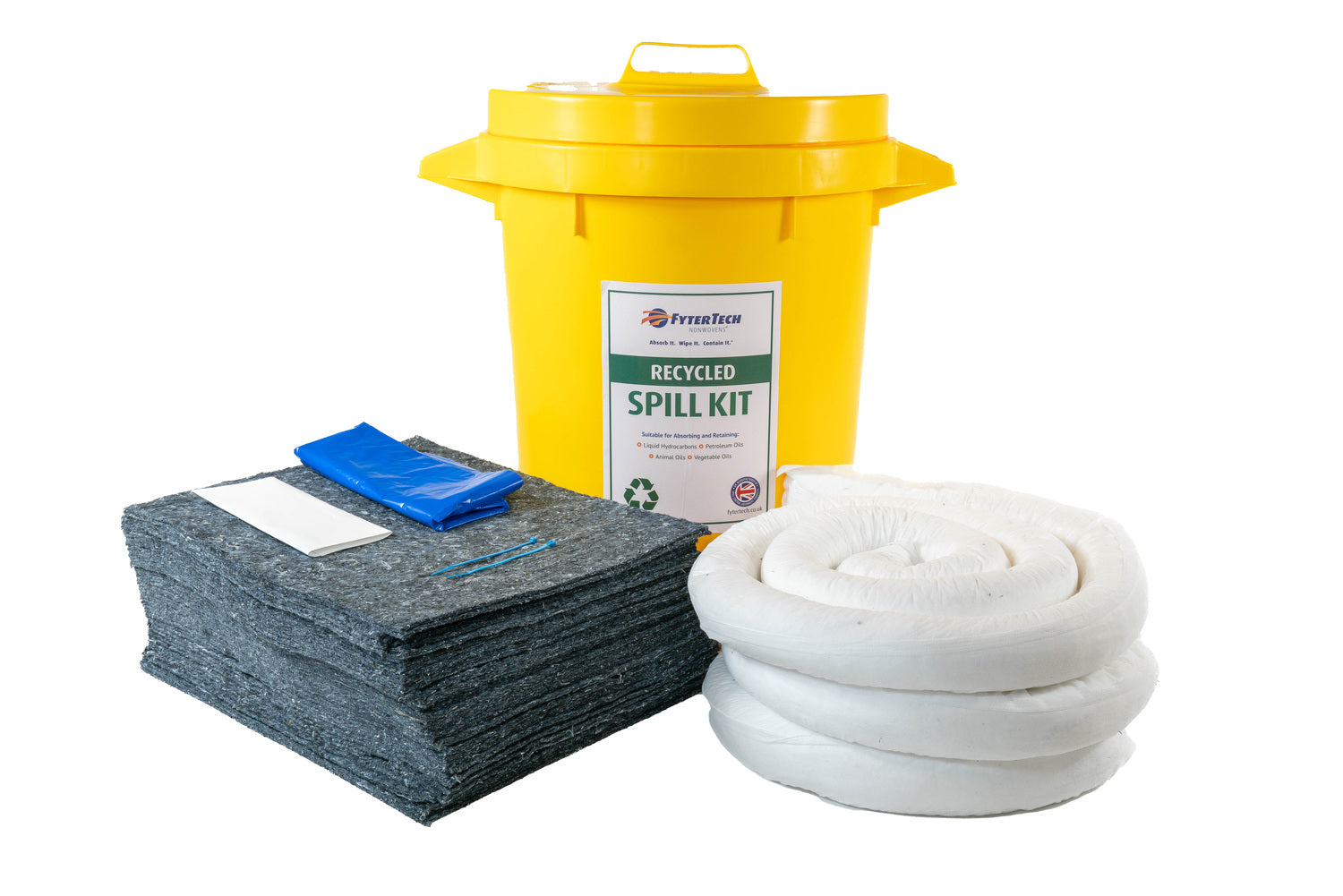 80L úr endurunnu efni Oil Preferential uppsogssett – FyterTech 37-1080 – mynd 2