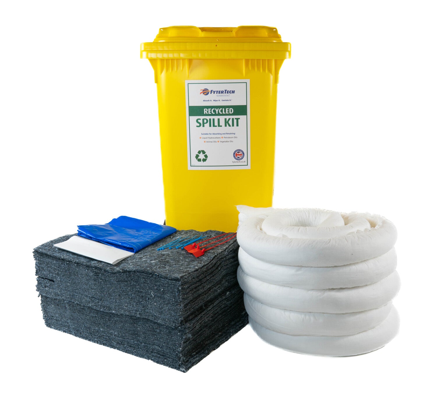 120L úr endurunnu efni Oil Preferential uppsogssett – FyterTech 37-1120 – mynd 2
