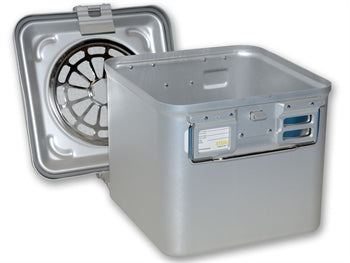 Geymsla með síu lítill h 260 mm - grár - 37004