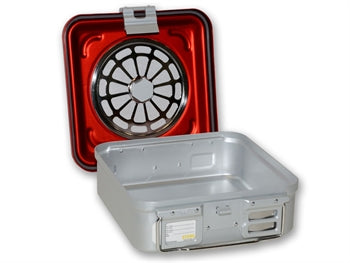 Geymsla með síu lítill h 100 mm - rauður - 37010