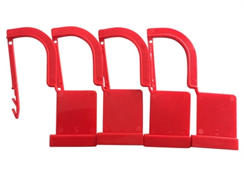 PLAST ÖRYGGISMERKI - rauður - 37340