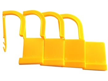 PLAST ÖRYGGISMERKI - gulur - 37341