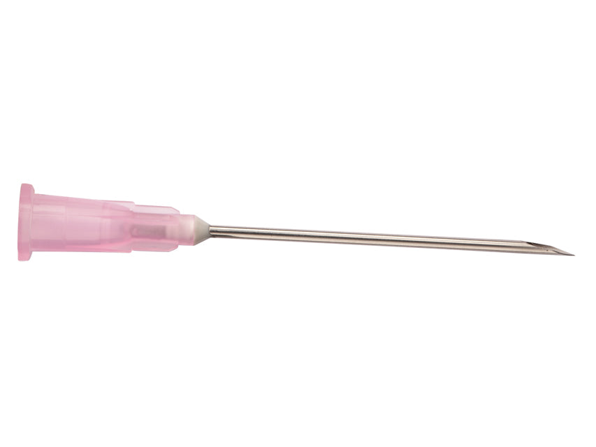 TERUMO AGANI sprautunálar 18G x 1½" (1,2 x 38 mm) – bleikar – dauðhreinsaðar – 100 stk.
