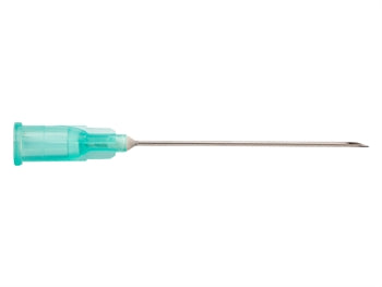 TERUMO AGANI HYPODERMIC NÁLAR 21Gx1 1/2" - 0.8x38mm - AN*2138R1 - grænn - sótthreinsaður - 37605