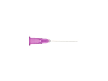 TERUMO AGANI HYPODERMIC NÁLAR 24Gx1" - 0.55x25mm - AN*2425R1 - fjólublár - sótthreinsaður - 37611