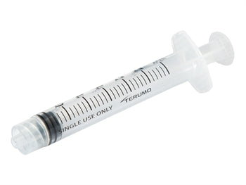 TERUMO SPRAUTUR án NÁLAR 3 ml - Concentric Luer Lock - MDSS03LE - sótthreinsaðar - 37630