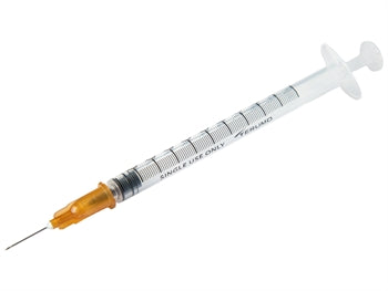 TERUMO sprautur með nál 1 ml Tuberculin - 26Gx1/2" - MDSS01S2613E - sótthreinsaðar - 37662
