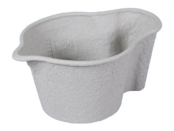 ENDURVINNUÐ CELLULOSE PAPPÍR KARAFFA 1.5 l - einnota - 37681