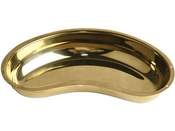 S/S GOLDEN KIDNEY DISH 12" - 37753